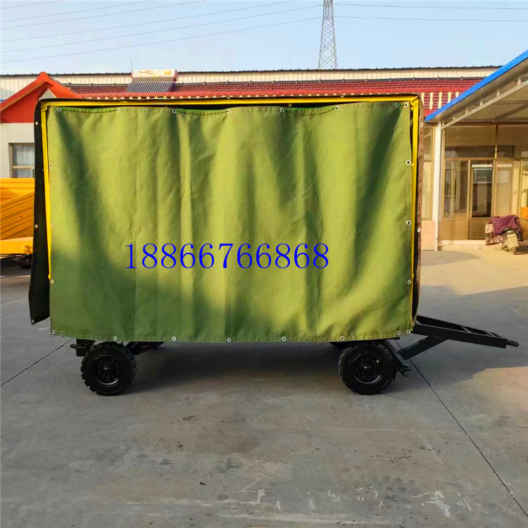 3吨雨棚拖车