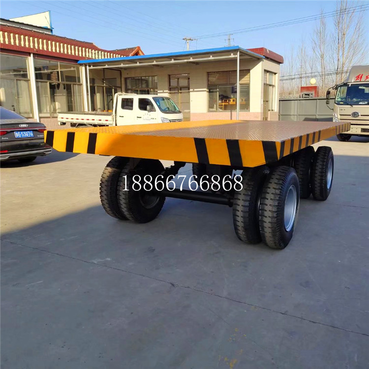 20吨充气式轮胎平板车