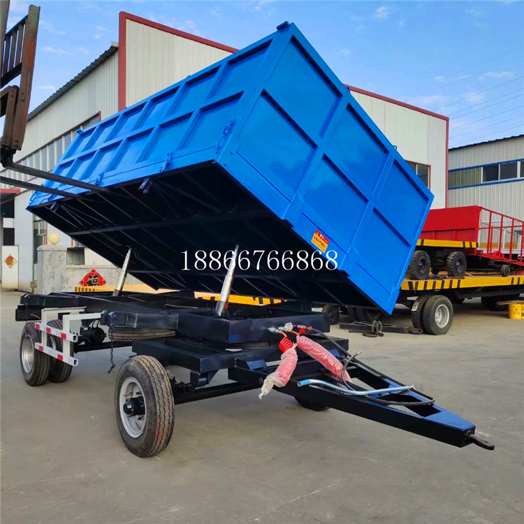 10吨自卸箱板拖车