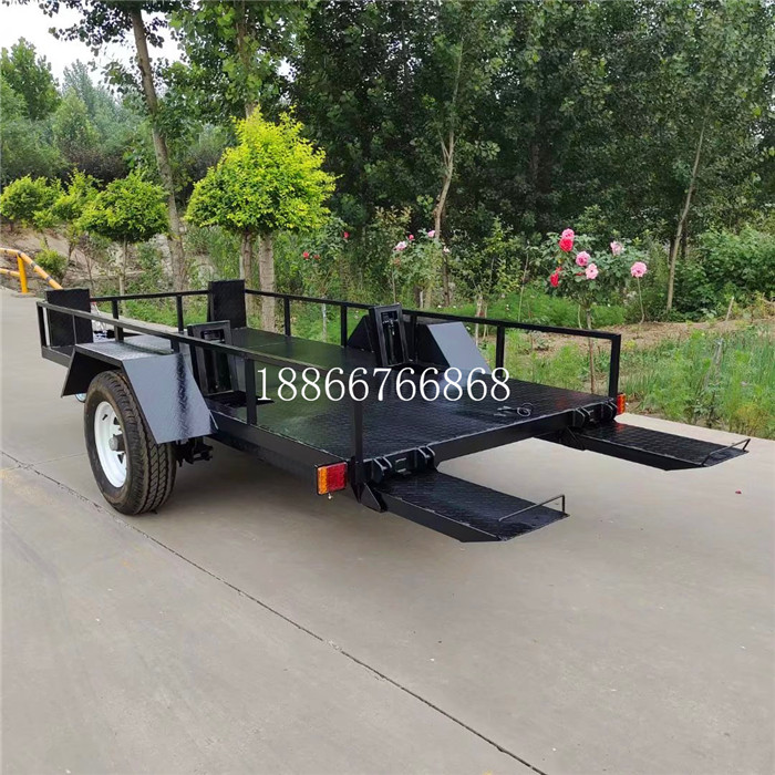 1.5吨可伸缩爬梯拖车