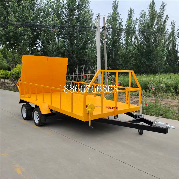 2.5吨围栏爬梯拖车